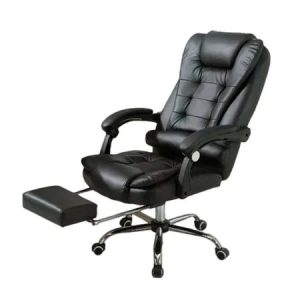 Alquiler de Sillón Gerencial Negro Ultra Cuero