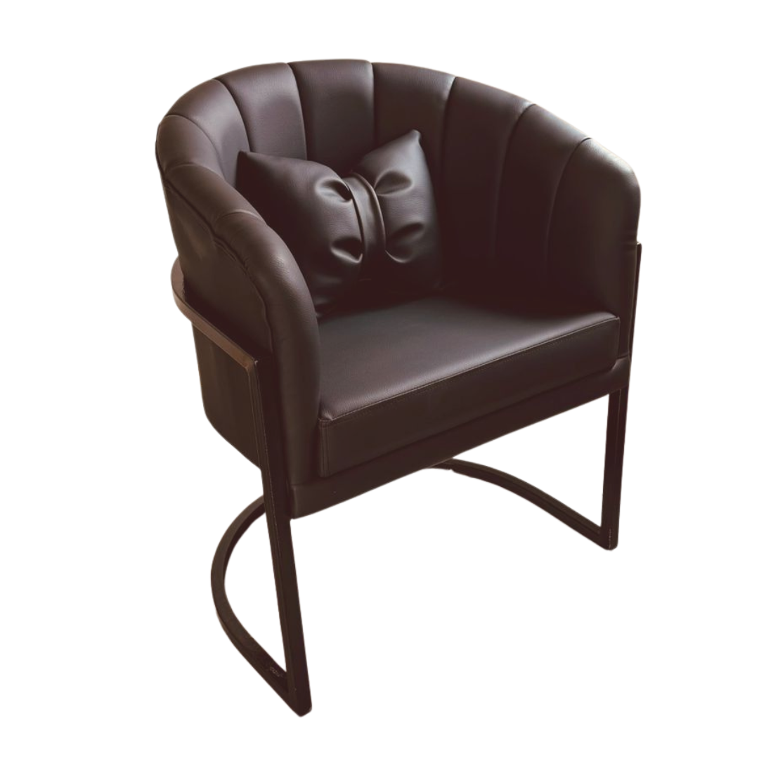 Sillon Individual Negro Ultra Cuero